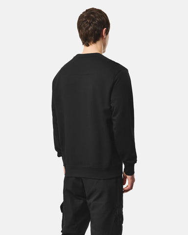 Weekend Offender Felpa girocollo da uomo Thunder nera