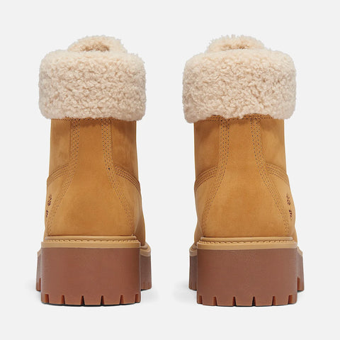 Timberland Stivale da donna Impermeabile foderato con Plateau Stone Street beige