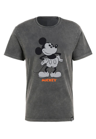 ReCovered T-Shirt da uomo manica corta Mickey Mouse Vintage