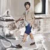 Timberland Scarpa da barca da uomo Authentic 3-Eye Lug Handsewn