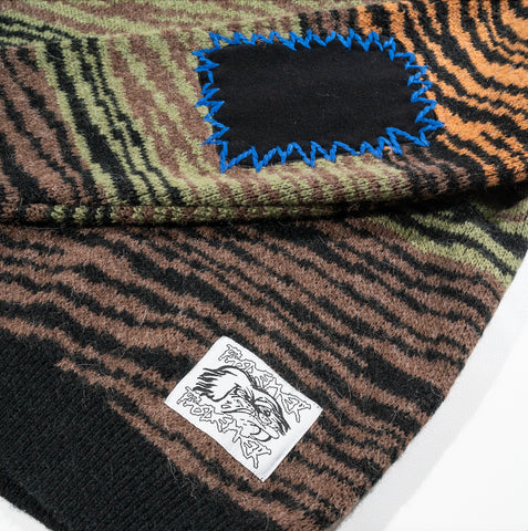 Pas De Mer Maglione in misto la lana da uomo Zebra