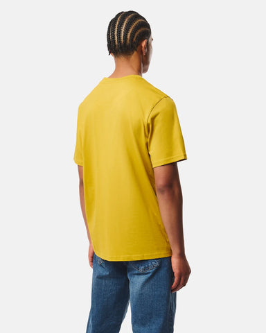 Weekend Offender T-Shirt da uomo manica corta Brooklands gialla