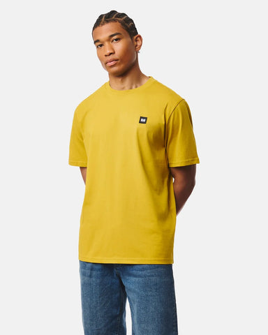 Weekend Offender T-Shirt da uomo manica corta Brooklands gialla