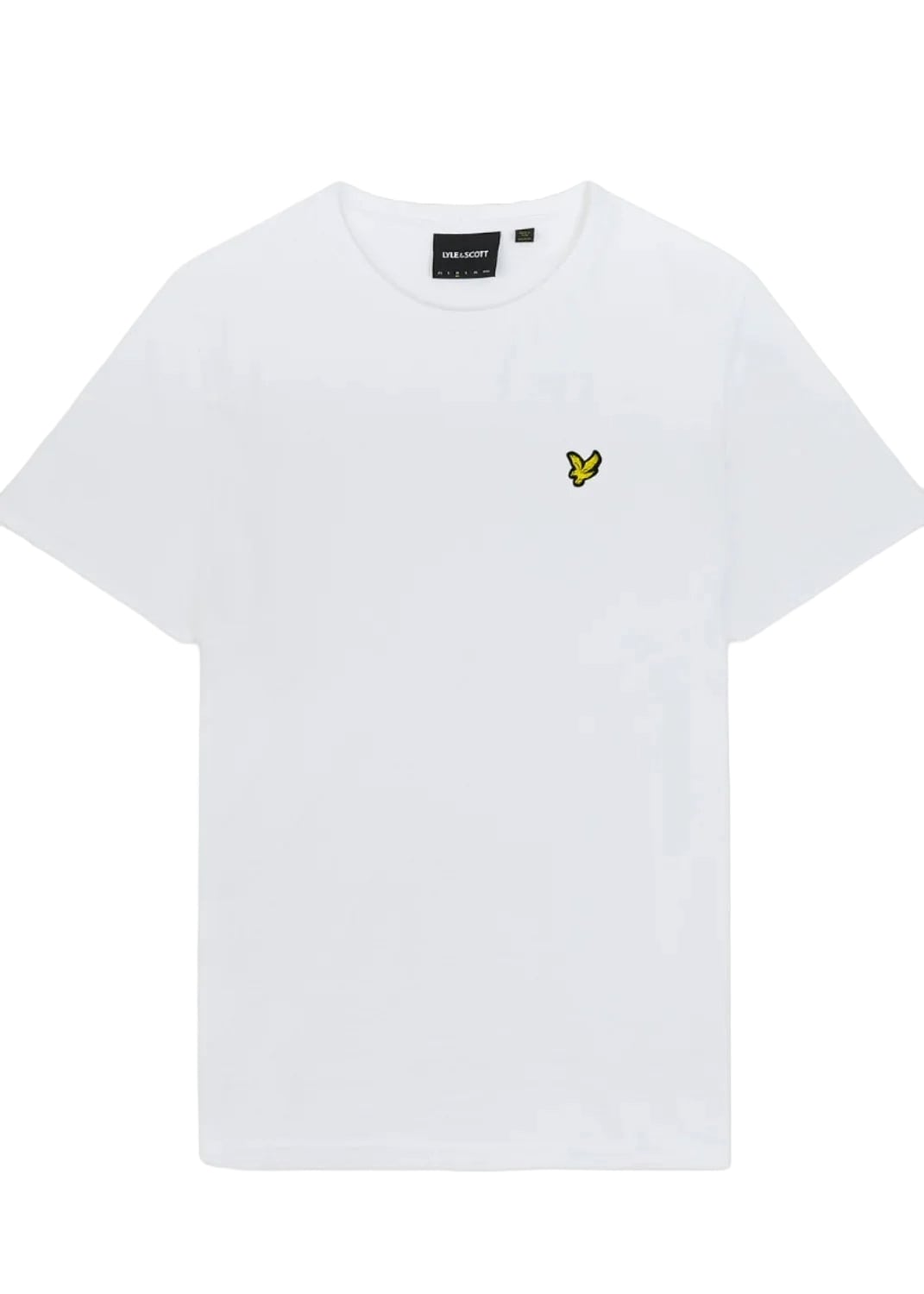 Lyle & Scott T-Shirt da uomo manica corta Plain Bianca