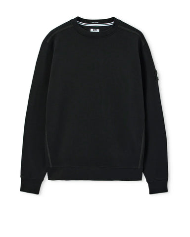 Weekend Offender Felpa girocollo da uomo Thunder nera