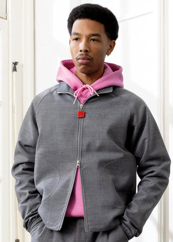 The New Original Giacca tecnica da uomo Emblem Tech grigia