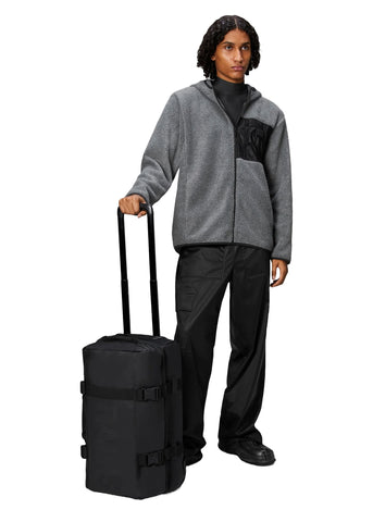 Rains Unisex Texel Cabin Suitcase Black 13460-BLK