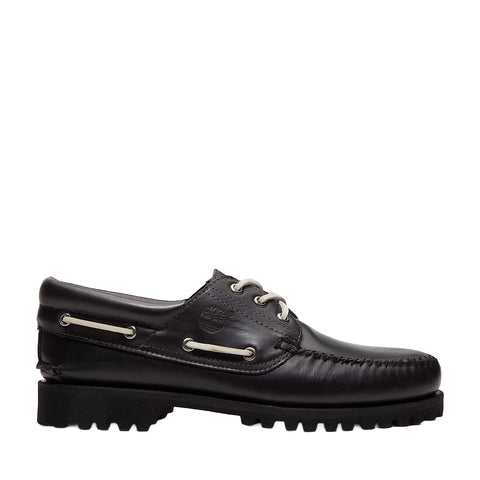 Timberland Scarpa da barca da uomo Classic Boat nero
