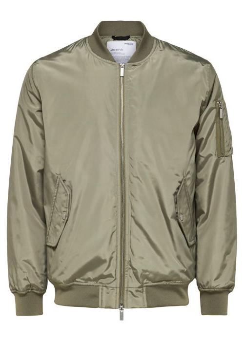 Selected Giacca da uomo Bomber 16089357-VE