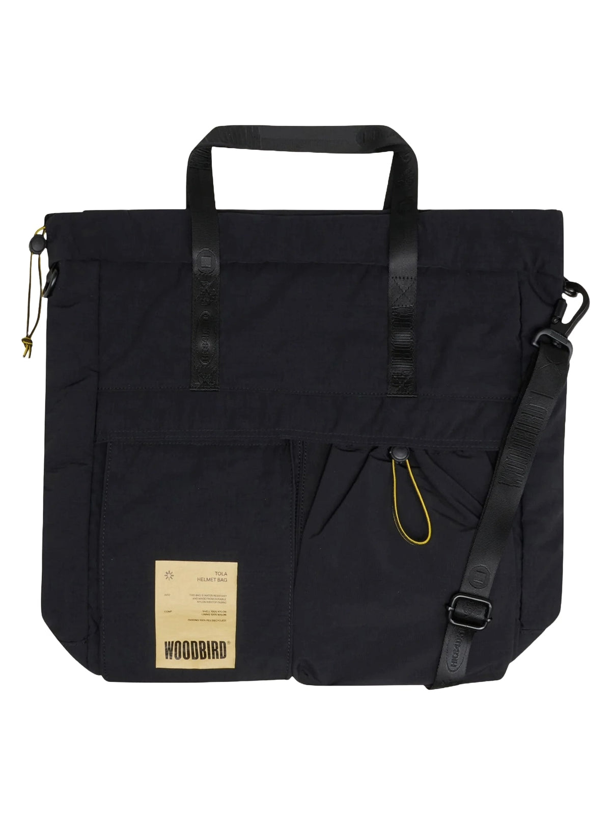 Woodbird Borsa unisex Tola nera