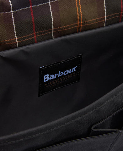 Barbour Unisex Field Wax Bag Black