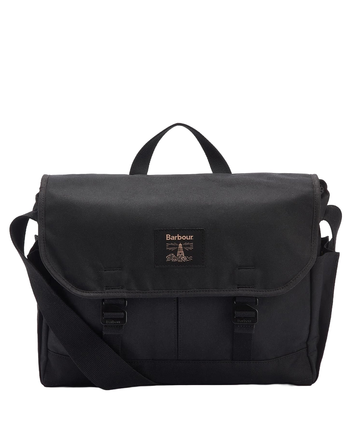 Barbour Borsa cerata Unisex Field Wax Nera