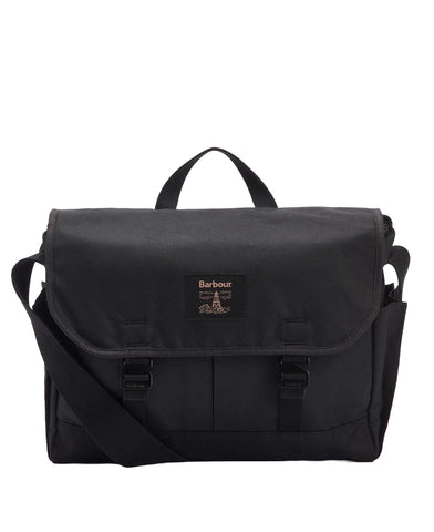 Barbour Unisex Field Wax Bag Black