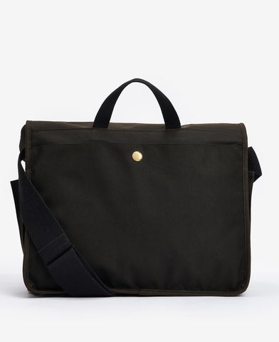 Barbour Unisex Field Wax Bag Grün