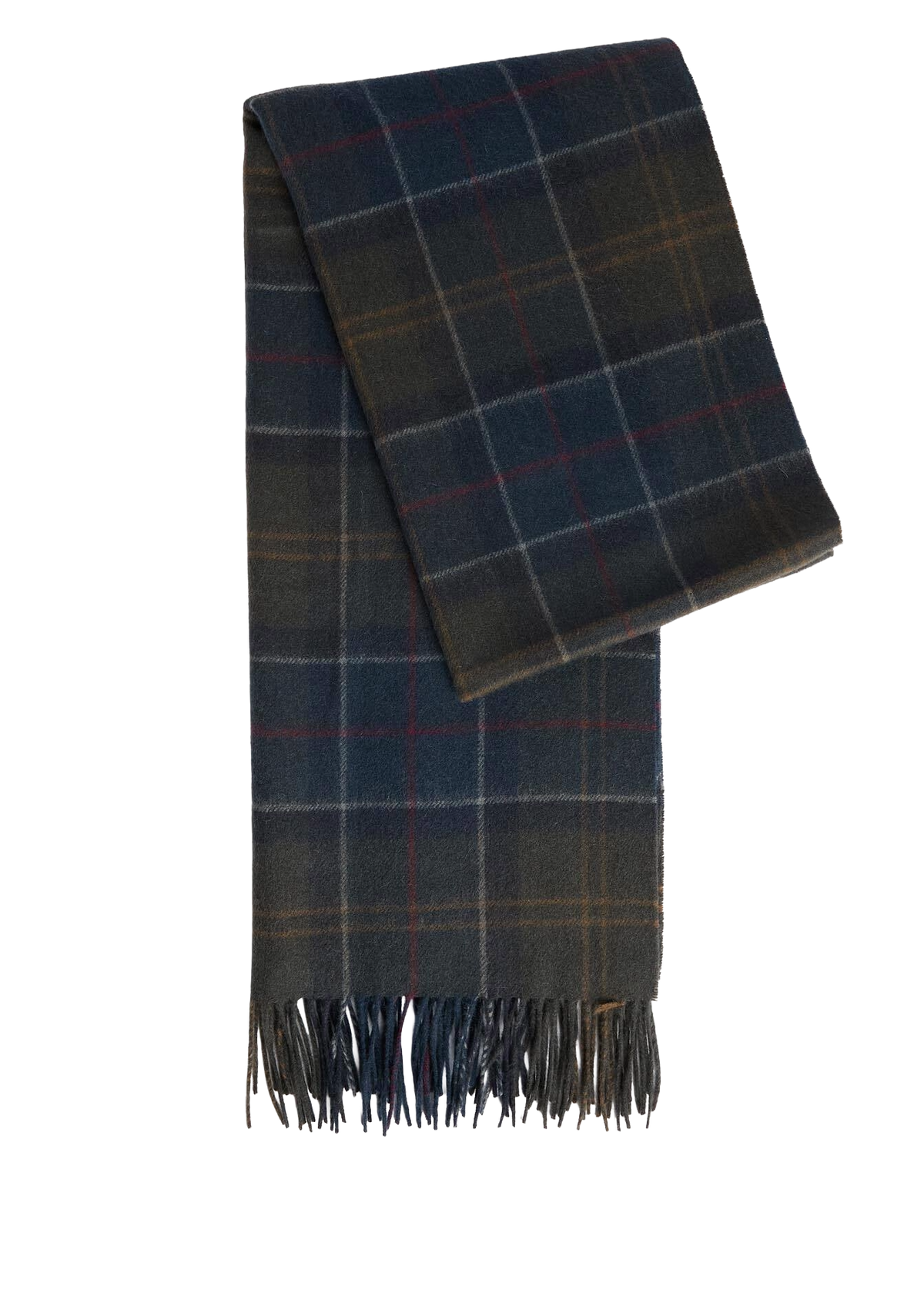 Barbour Sciarpa in lana da uomo Braden Tartan USC0386TN43