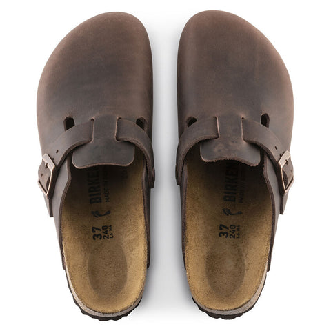 Birkenstock Sandalo unisex Boston  marrone (Calzata Stretta)