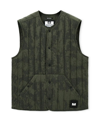 Weekend Offender Giacca smanicata da uomo  Fitzpatrick Ero verde