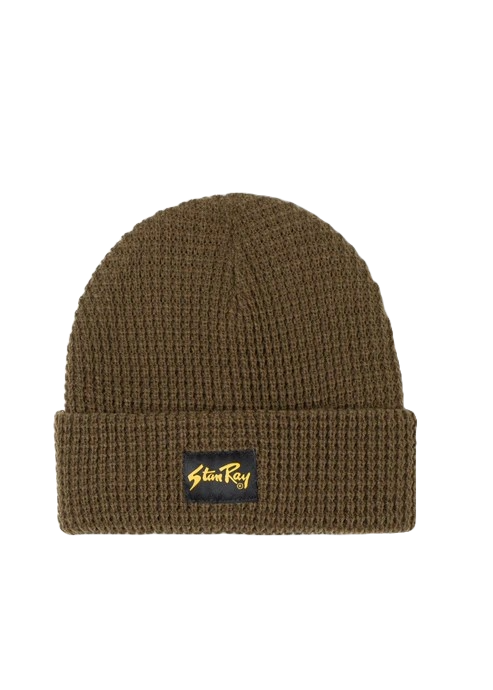 Stan Ray Unisex Waffle Hat Olive Green