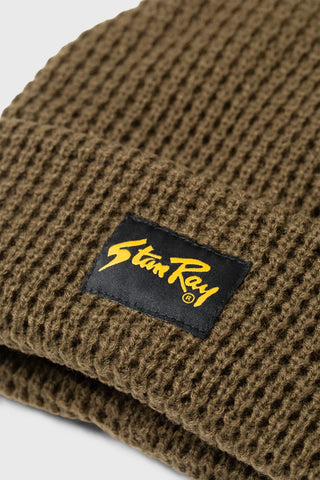 Stan Ray Unisex Waffle Hat Olive Green