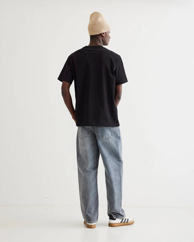 Woodbird Men's Short Sleeve T-Shirt in Black