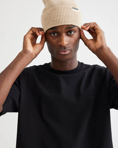 Woodbird Men's Short Sleeve T-Shirt in Black