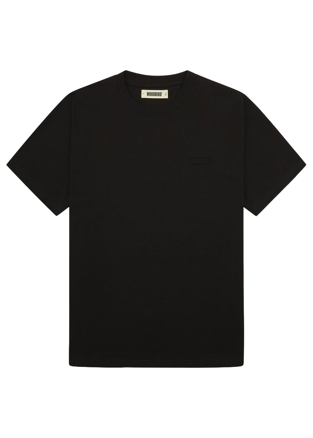 Woodbird Men's Short Sleeve T-Shirt in Black
