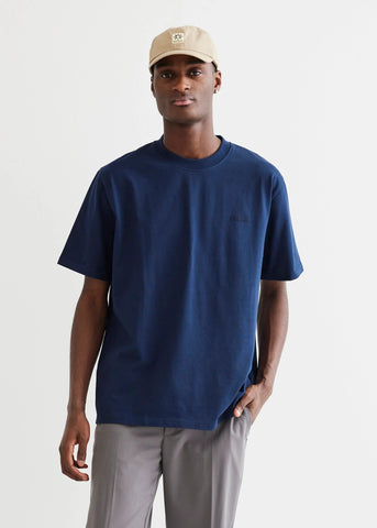 Woodbird Men's T-Shirt Short Sleeve Baine Blue
