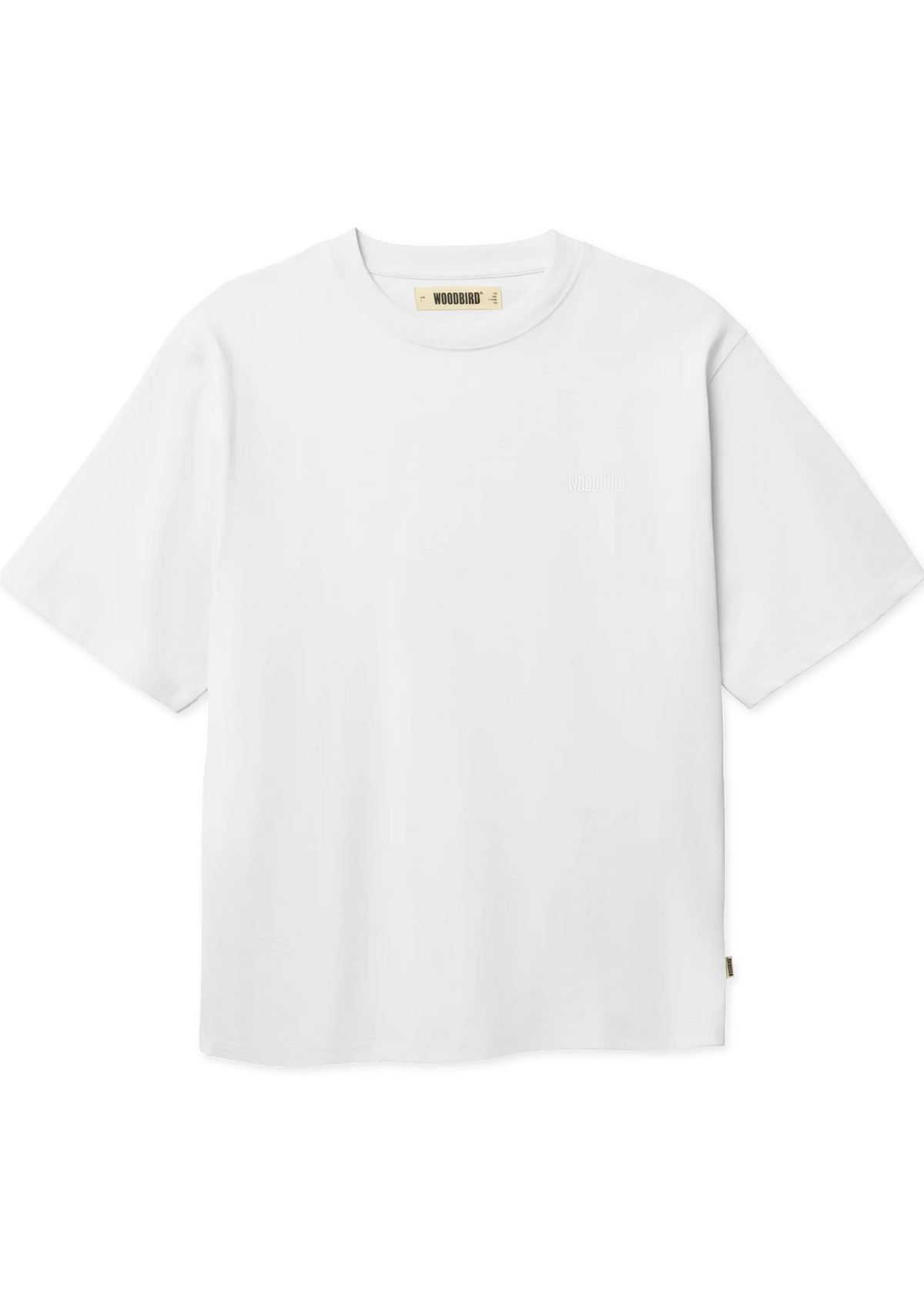 Woodbird T-Shirt Uomo Baine Base Bianca