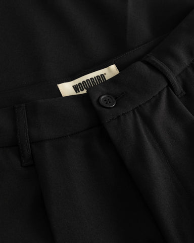Woodbird Classic Bin Guan Shorts Black