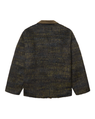 Woodbird Giacca da uomo in mista lana Blade Hairy Zip
