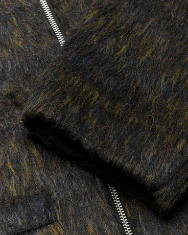 Woodbird Giacca da uomo in mista lana Blade Hairy Zip