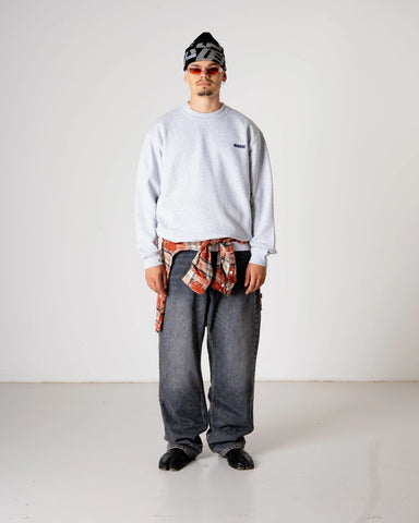 Woodbird Felpa girocollo da uomo Cane Home grigio