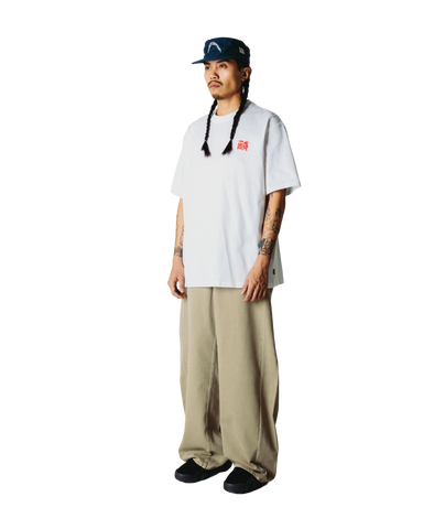 Woodbird Jeans largo da uomo Ghat Base beige