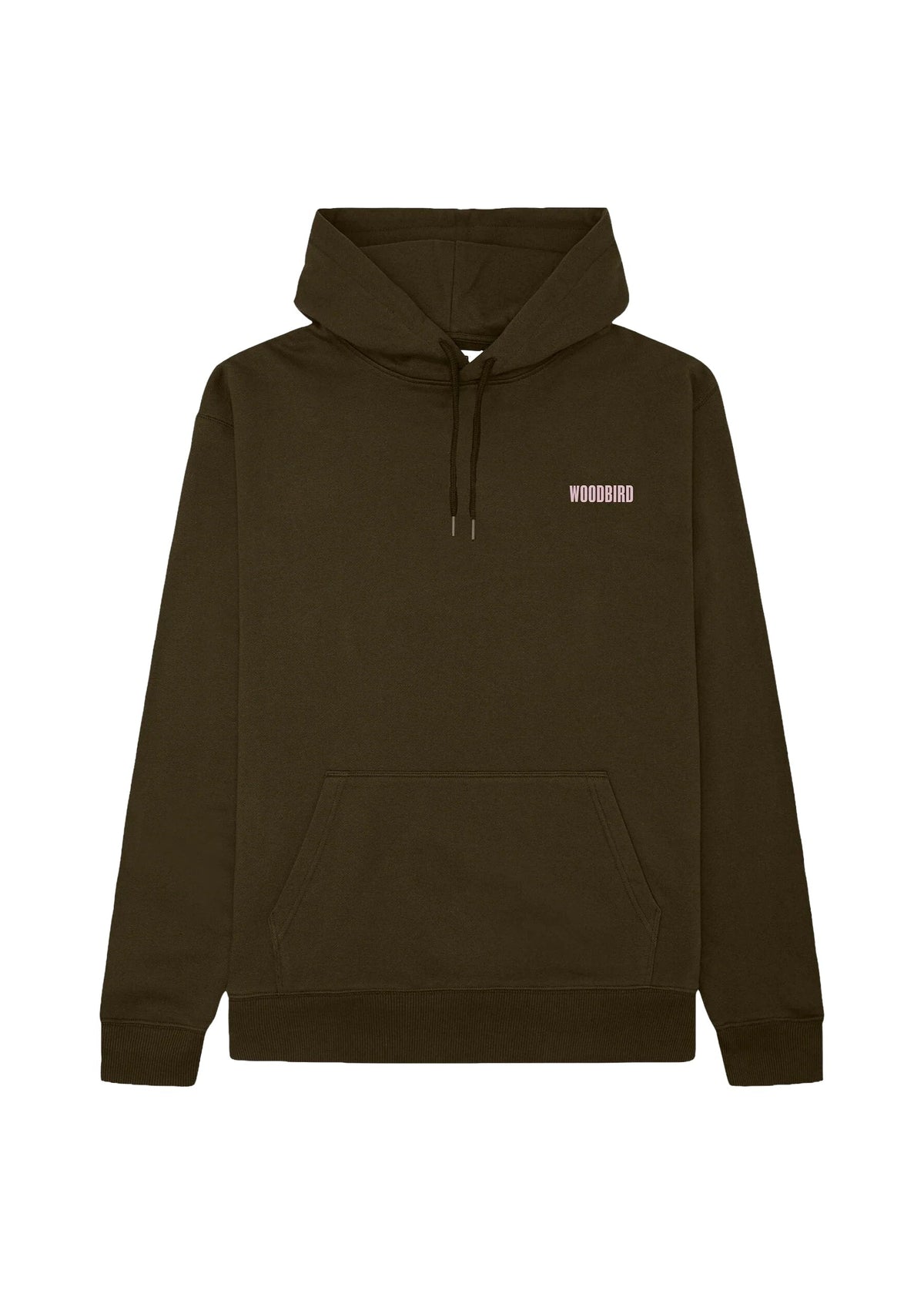 Woodbird Felpa da uomo con cappuccio Pacs Founded marrone