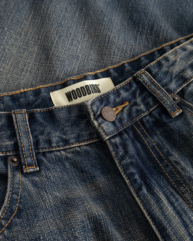 Woodbird Men's Denim Shorts Rami Buff