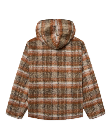 Woodbird Giacca a quadri da uomo Sheng Zip