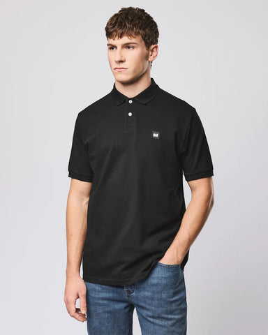 Weekend Offender Polo da uomo manica corta Heathcote nera