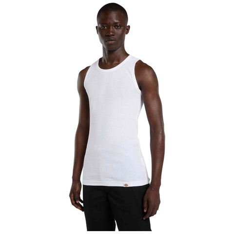 Dickies Canotta da uomo Amsterdam 3 Pack bianca