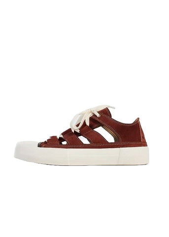 Wollow Scarpe unisex Open Clay Red