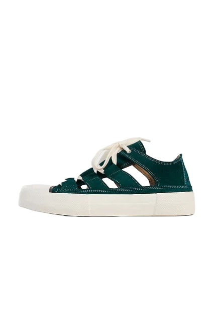 Wollow Scarpe unisex Open Forest Green