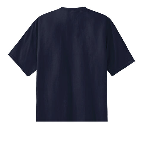 Bushwick T-Shirt uomo Slogan blu