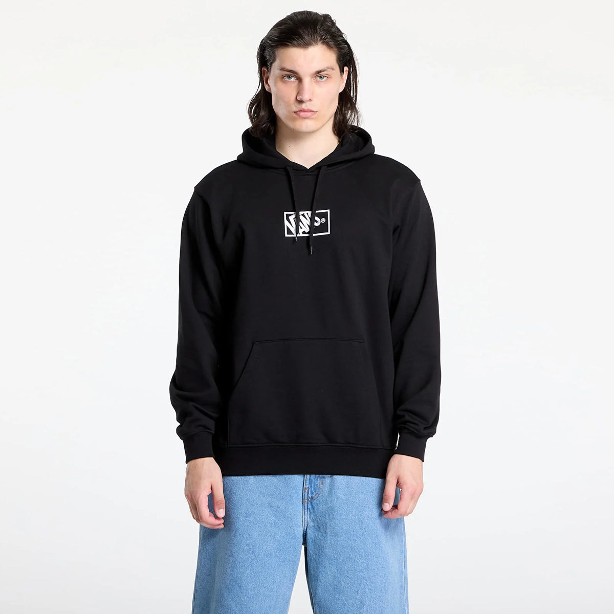 Vans Men's Black Blocked Box Hoodie
