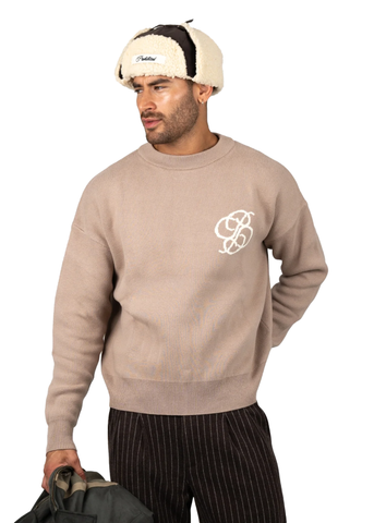 Prohibited Maglia da uomo Academy beige