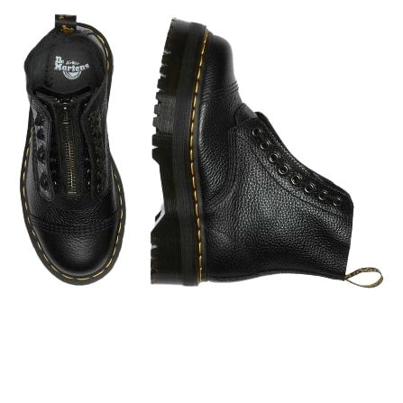 Dr Martens Anfibi da donna Sinclair Milled Nappa nero