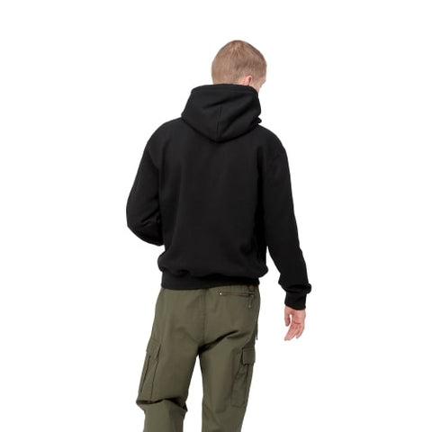 Carhartt Wip Felpa con cappuccio da uomo Carhartt nera