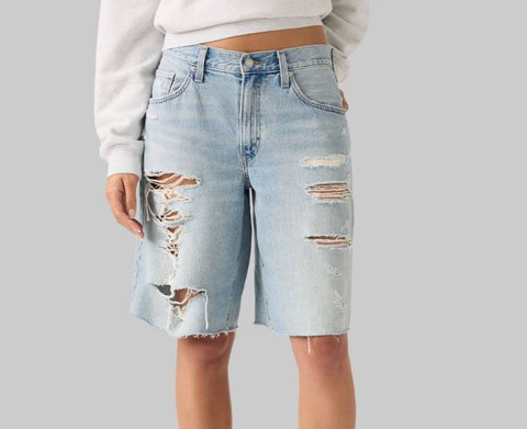 Levi's Pantaloncino in jeans da donna Baggy Dad Jorts