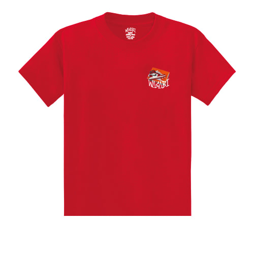 Wasabi T-Shirt uomo manica corta Chicago rosso
