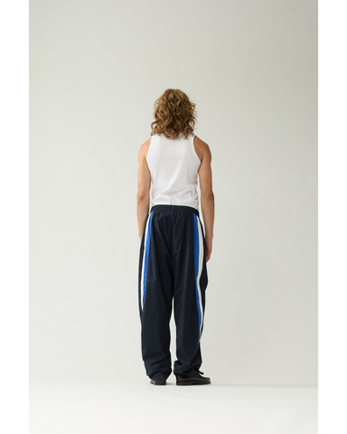 New Amsterdam Pantalone unisex Track blu