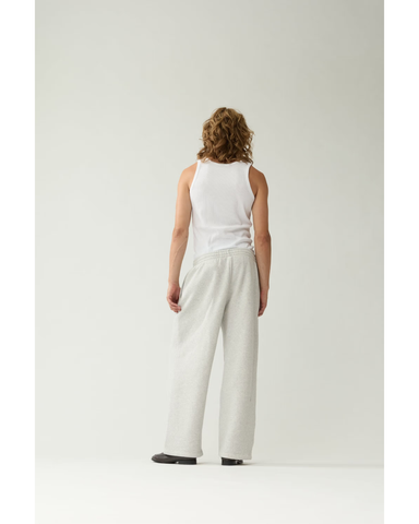 New Amsterdam Pantalone in felpa da uomo Chop Jogger grigio melange