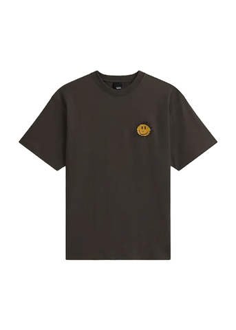 Vans T-Shirt da uomo manica corta Checkerboard Behaviour nera